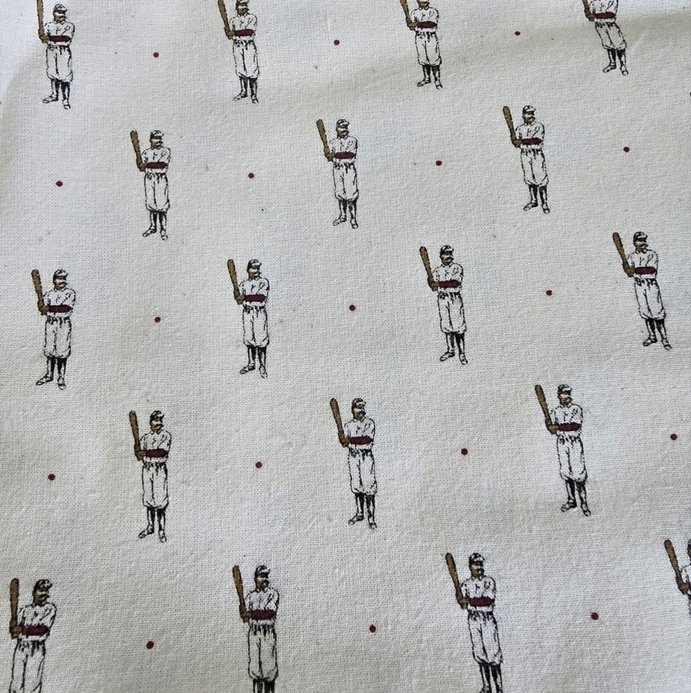 MLB Fabric Placemat & Napkin 8 Piece 125th Anniversary Novelty Baseball Decor - Picture 3 of 8